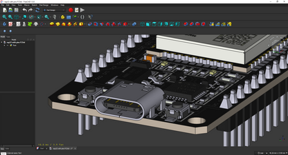 ESP32 sa ili bez pinova – Model za testiranje uklapanja