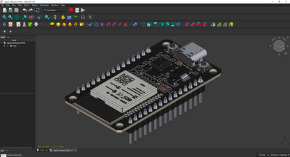 ESP32 sa ili bez pinova – Model za testiranje uklapanja