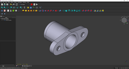 Flanged Linear Bearing Housing / Mount For LM3UU, LM6UU, LM8UU for 3D Print