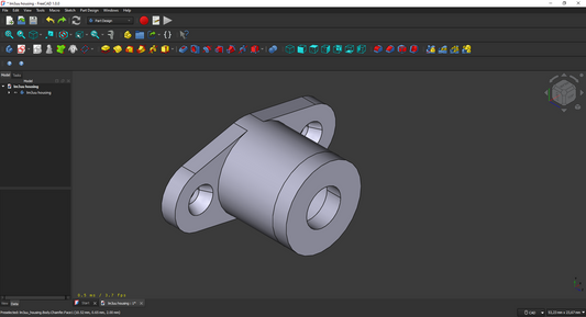 Flanged Linear Bearing Housing / Mount For LM3UU, LM6UU, LM8UU for 3D Print